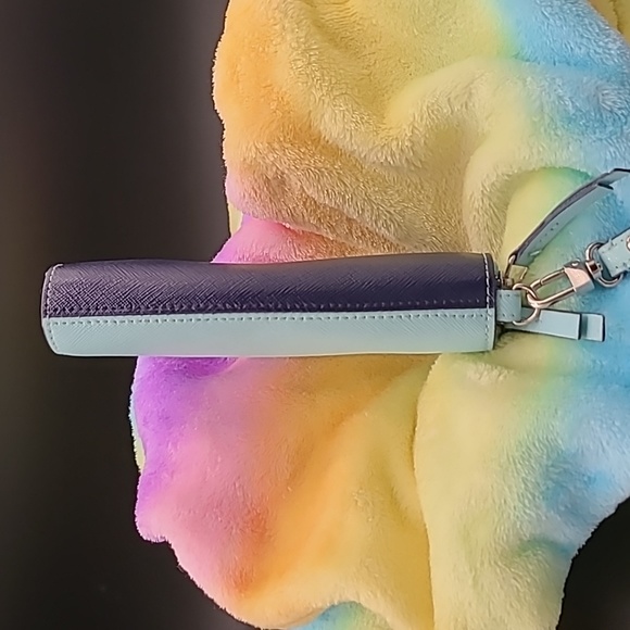 Halogen by Nordstrom - bicolor leather double wristlet - Picture 3 of 9